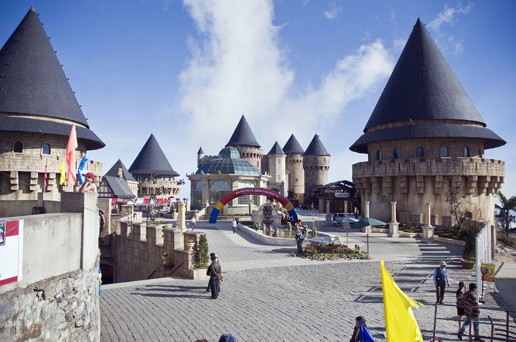 French Village Ba Na Hills - Classic European architecture